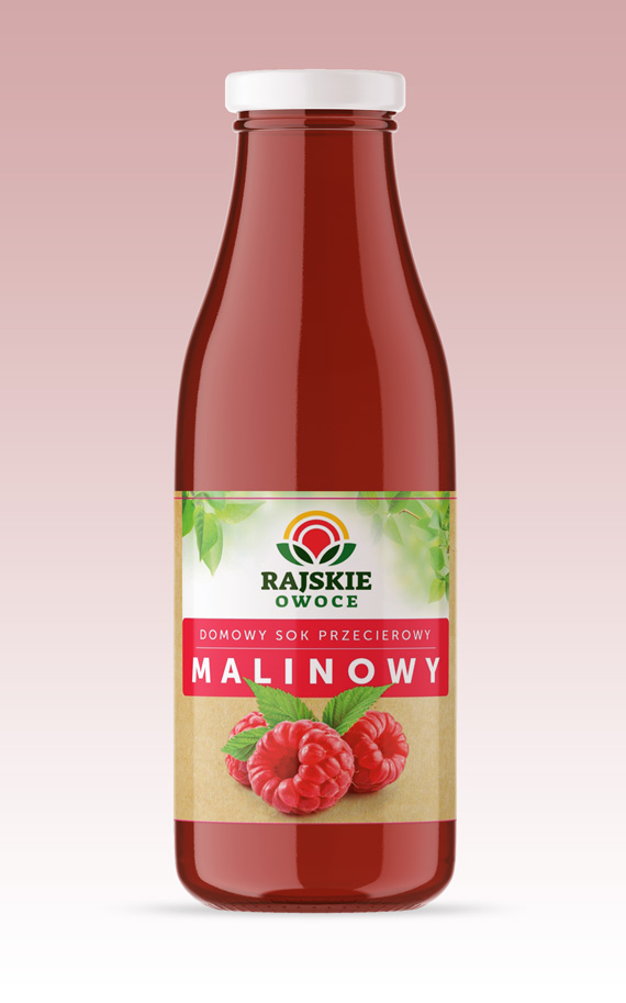 Sok malinowy naturalny 100%